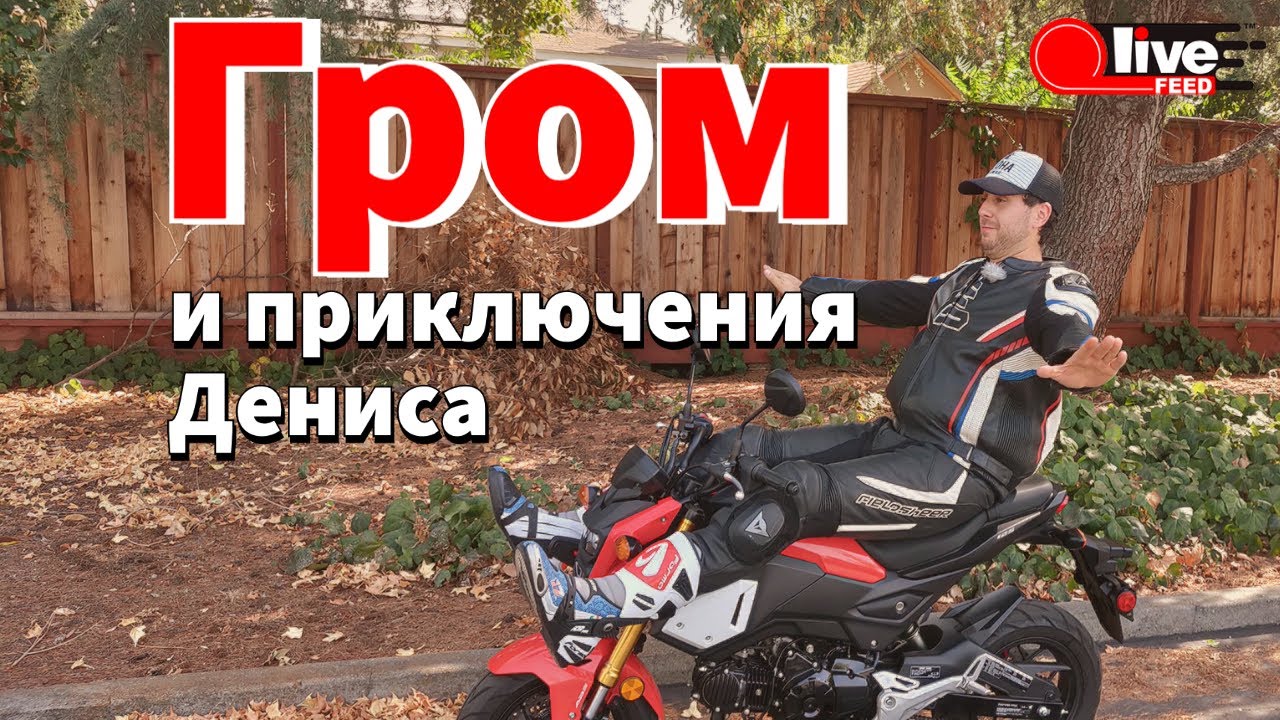 Хонда Гром или ДРУГИЕ ПРИКЛЮЧЕНИЯ ДЕНИСА 😱 Honda Grom | Полный Тест-драйв!
