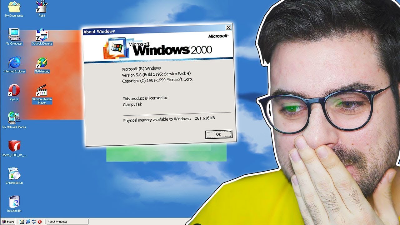 COME FUNZIONA WINDOWS 2000 NEL 2019? (Test Internet, Audio & Giochi)