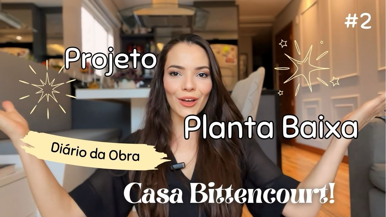 PROJETO ARQUITETÔNICO, casa SEM CORREDOR. Planta baixa, Casa Bittencourt 🫶