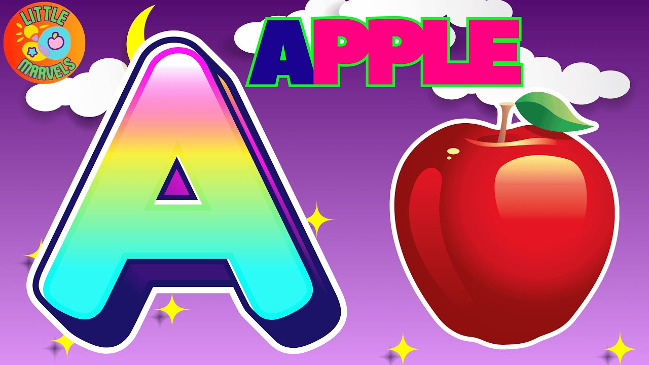 The New ABC Phonics 🍎 Song | 🎩🎵 Nursery Rhymes in English for Toddlers and Kids