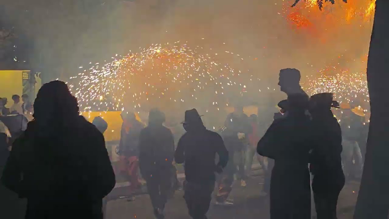 Correfoc de Santa Tecla 2/2 🔥 | Drac de Tarragona & Night of Fire (Spain 2025)