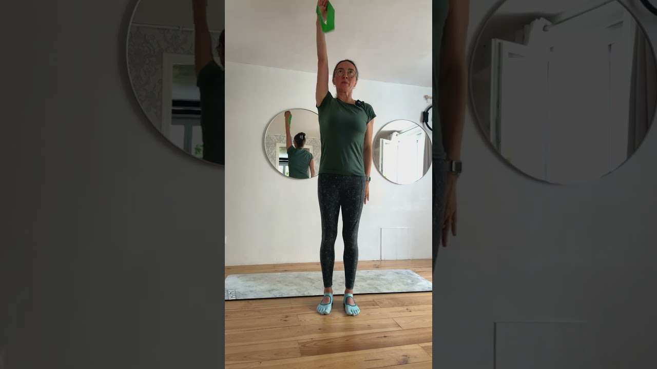 Movement pour les bras avec petit élastique | 5 mins