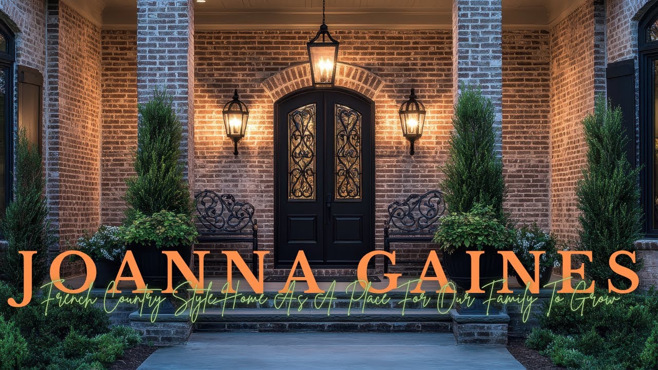 Joanna Gaines Inspired : French Country Style Home As A Place For Our Family To Grow - Even More