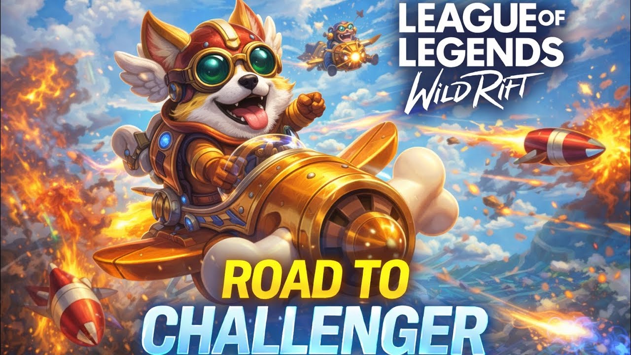 Wild Rift: Missiles Everywhere | Corki Dragon Lane 