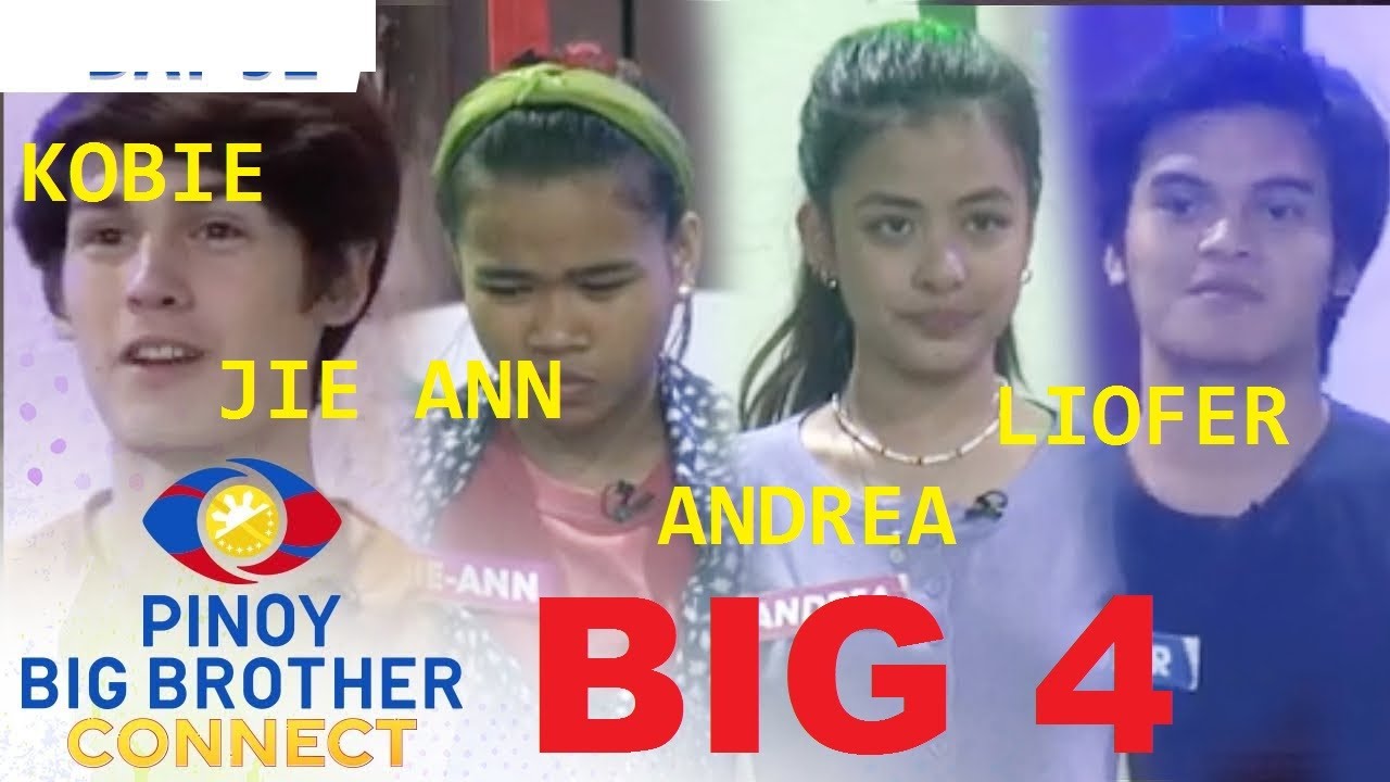 PBB Connect: Big 4 | Andrea,Jie-Ann,Liofer,Kobie