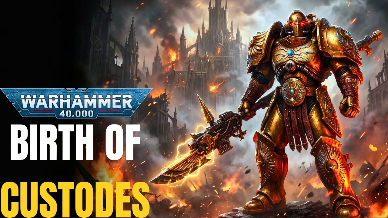 Warhammer 40K Lore: The Origins of The Adeptus Custodes