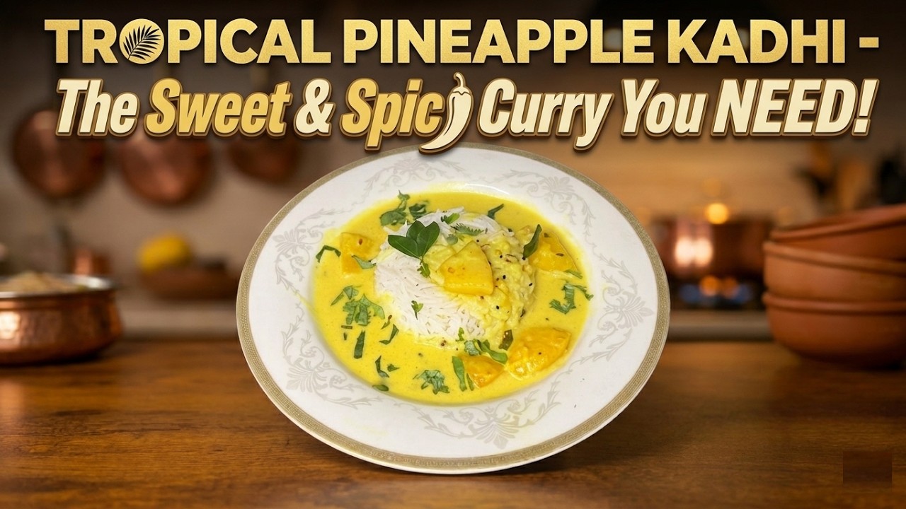 Pineapple kadhi