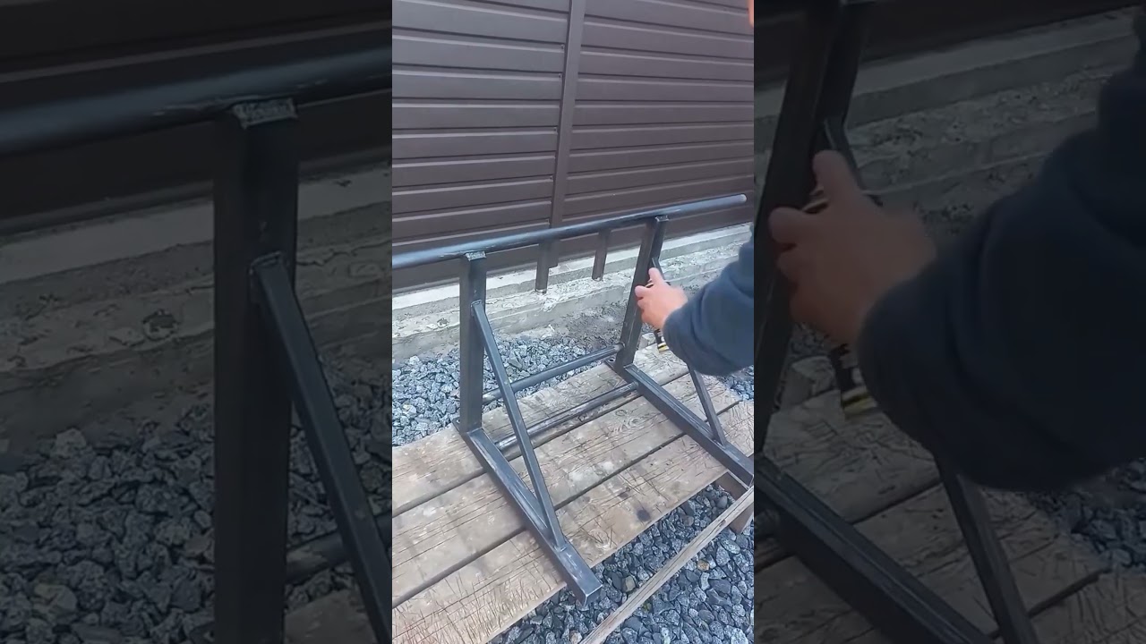 Самодельный сварочный тренажер для подтягиваний