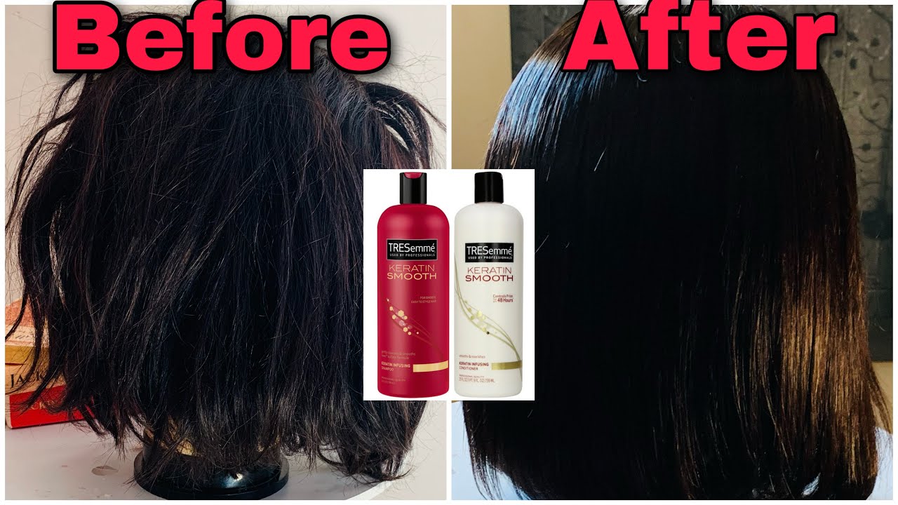 How To wash and deep condition your  wig using TRESemmé  hair products| at home |wig revamp
