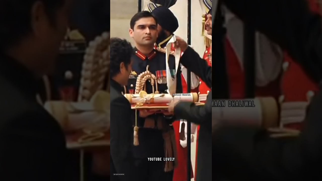 Shri. Sachin Tendulkar Receive Bharat Ratna award