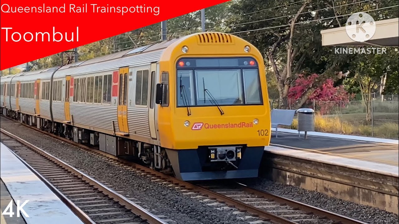 Queensland Rail Trainspotting - Toombul
