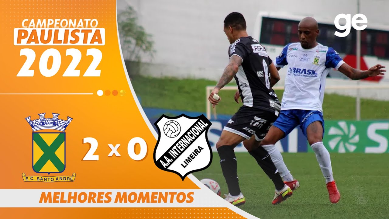 SANTO ANDRÉ 2 X 0 INTER DE LIMEIRA | MELHORES MOMENTOS | 12ª RODADA PAULISTA 2022 | ge.globo