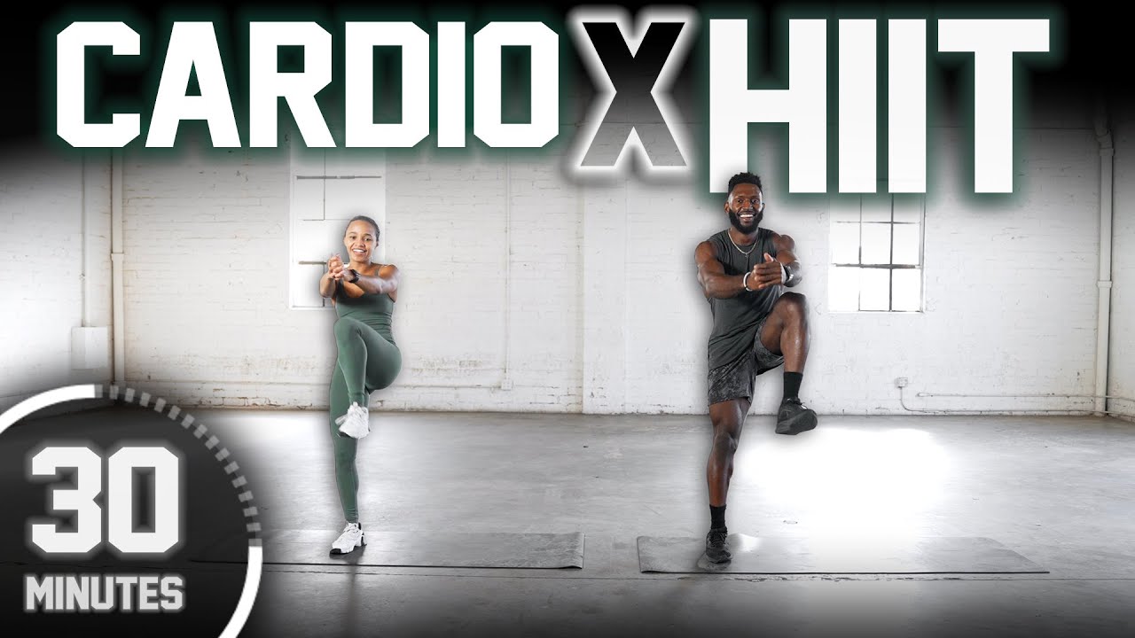 30-минутная кардио-HIIT-тренировка на все тело [без оборудования]