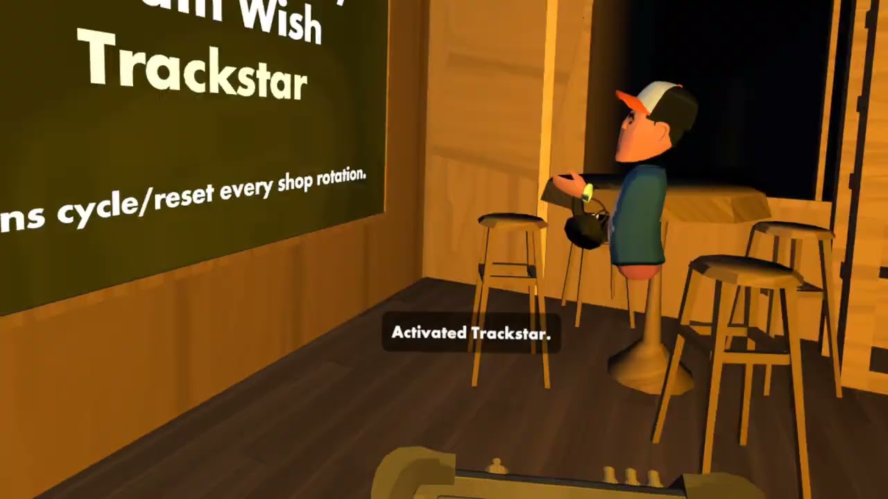 Me and my friend playing IM STARVING on rec room 