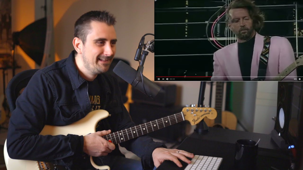 Eric Clapton -Before You Accuse Me - Guitar Lesson & Reaction