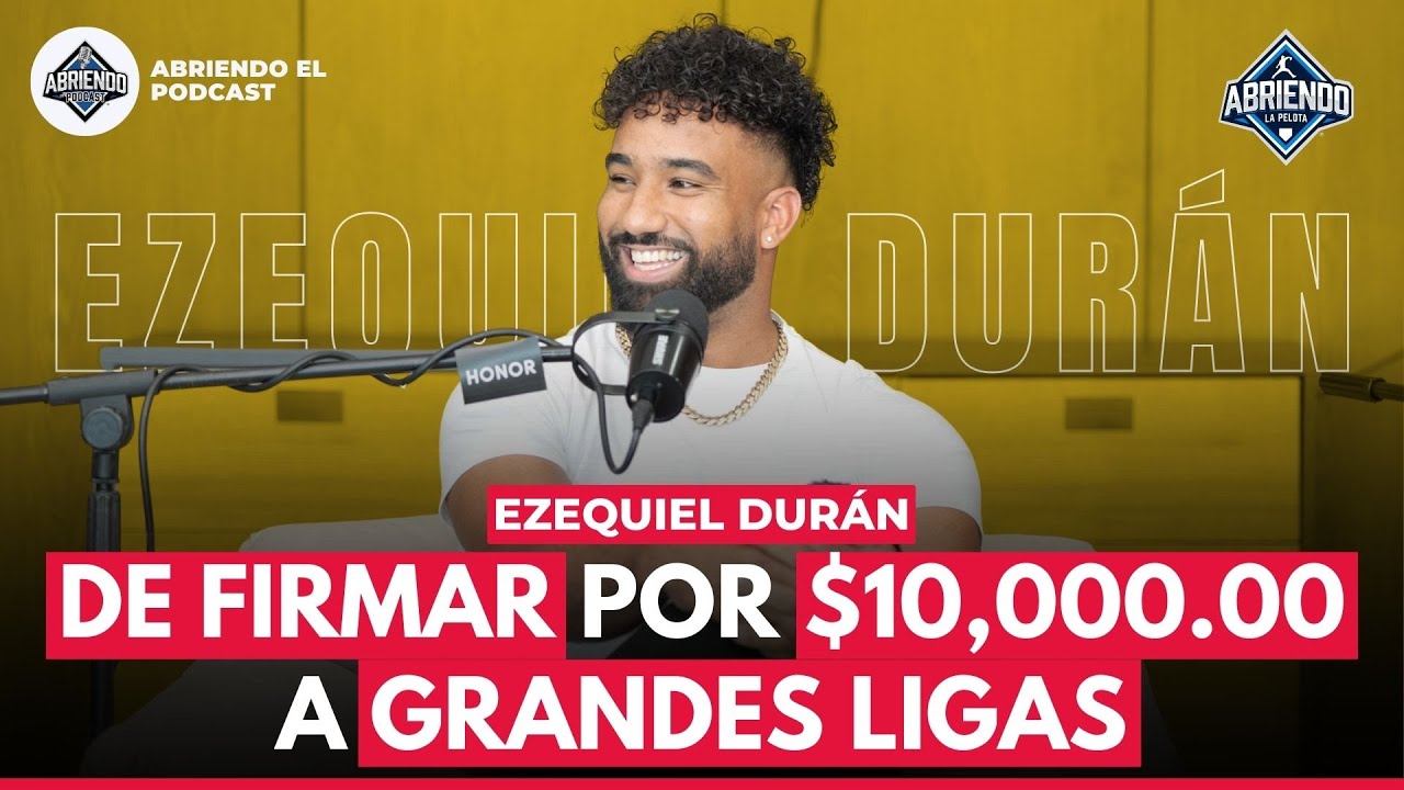 EZEQUIEL DURÁN: EL BONO MÁS BAJO DE FIRMA QUE HA LLEGADO A MLB DE ESTA GENERACIÓN