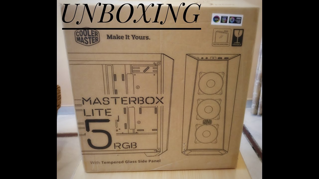 Cooler Master MasterBox Lite 5 RGB Cpu Cabinet