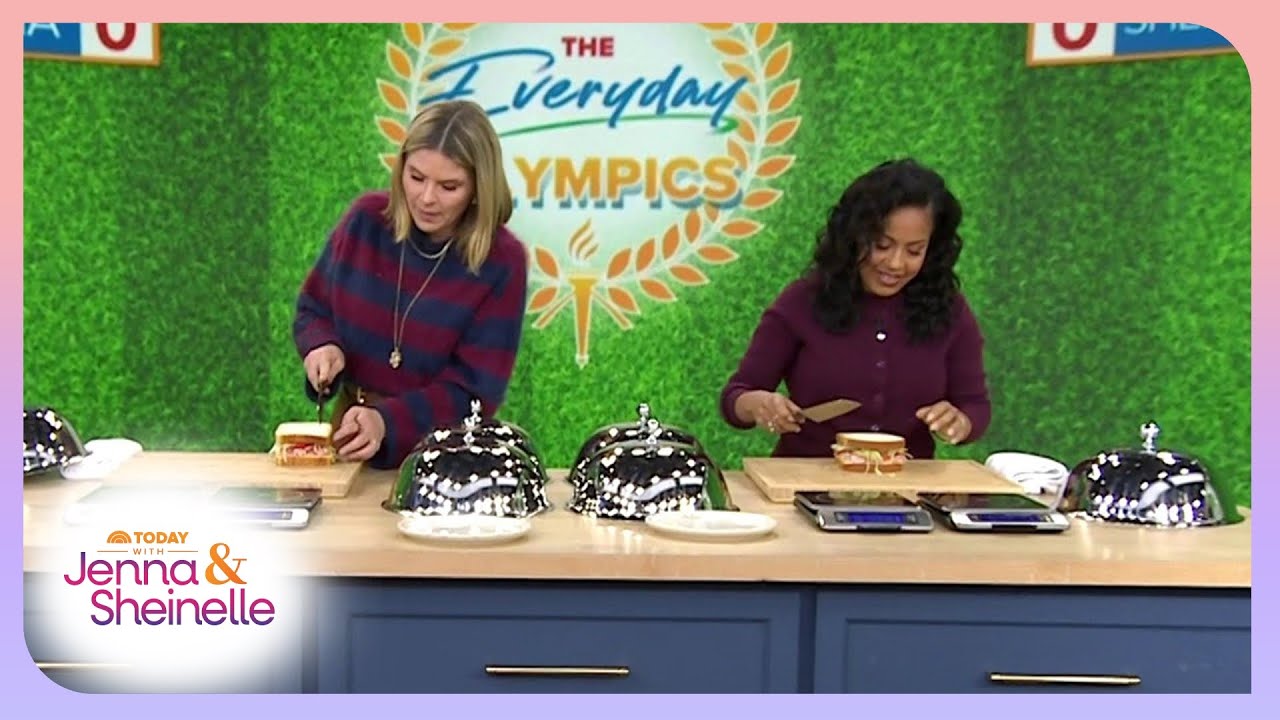 See Jenna & Sheinelle Face-Off in Kitchen Knife Skills Game