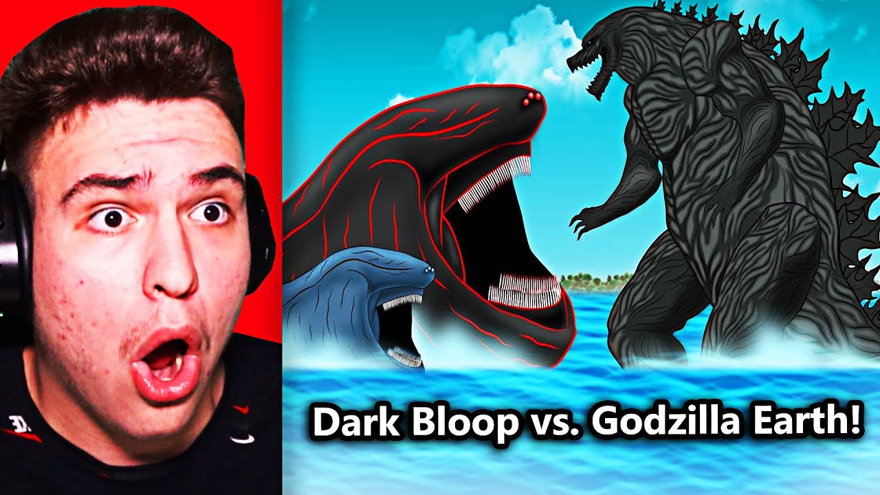 DARK BLOOP vs. GODZILA EARTH !! (Animație)