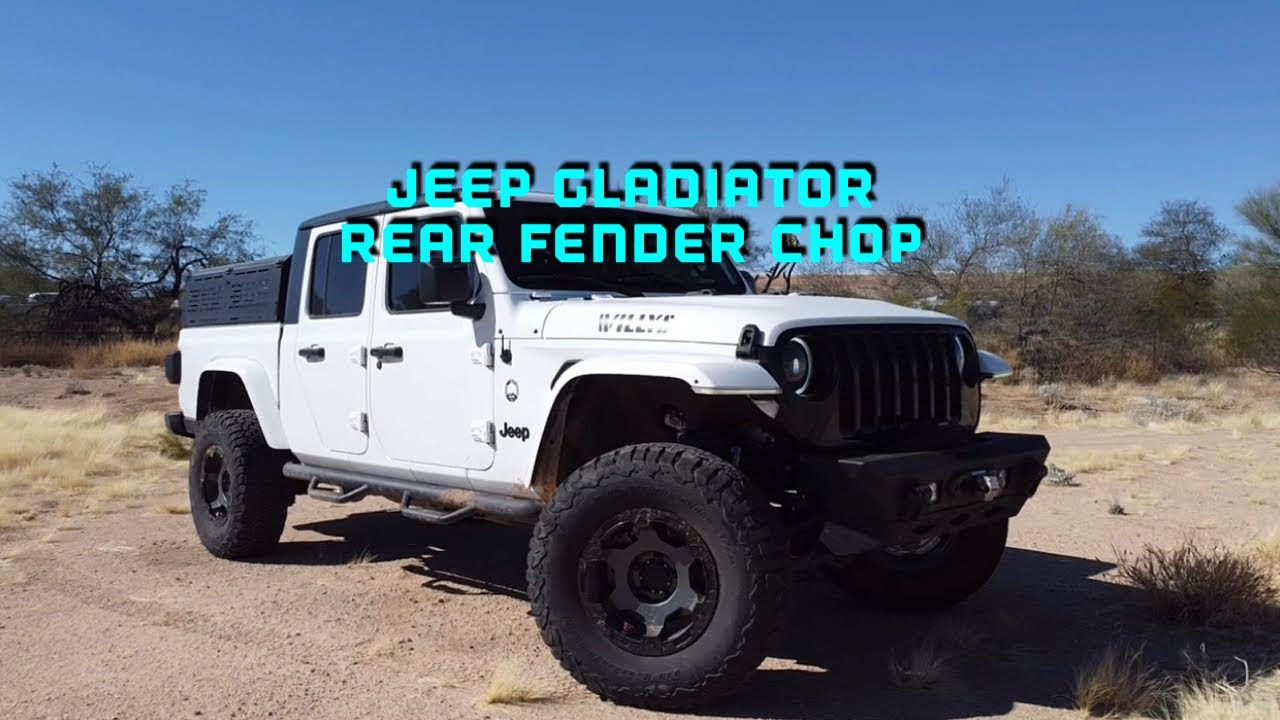 Jeep Gladiator Rear Fender Chop