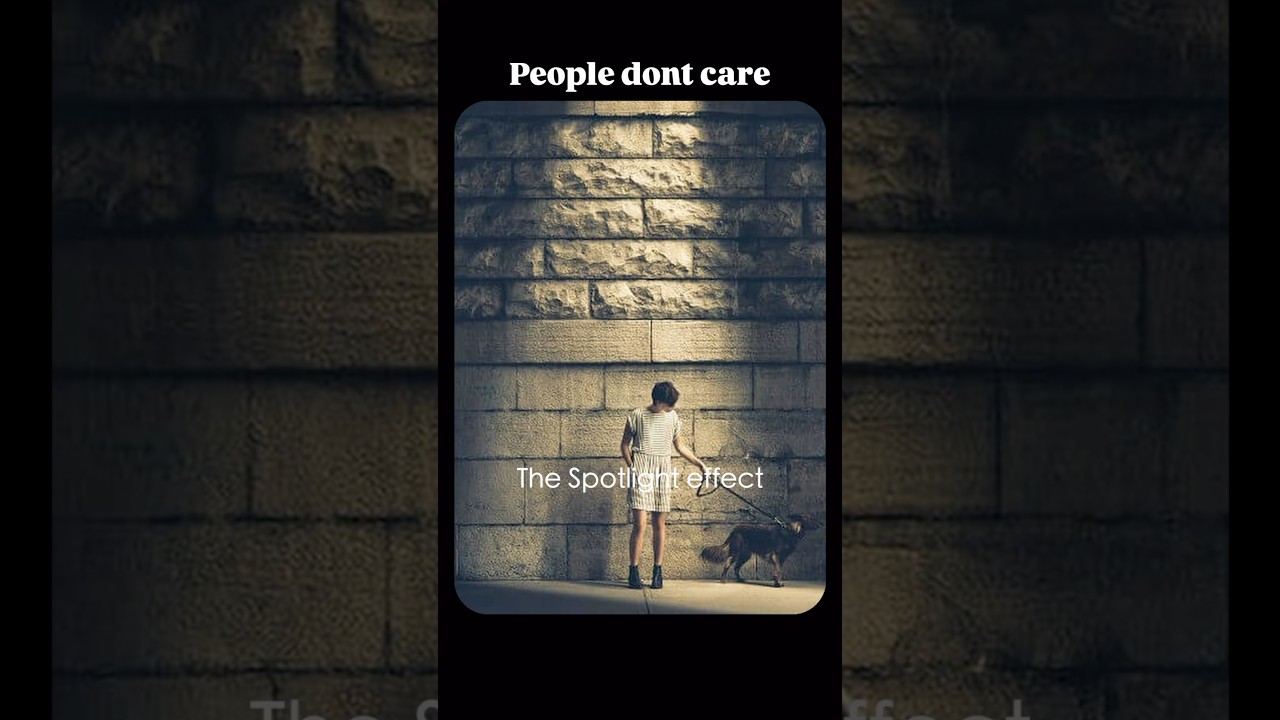 People don&rsquo;t care as much as you think #fearofjudgment