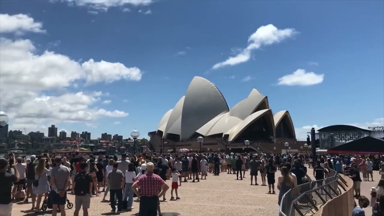 RAAF F-35 Jet - Sydney Harbour, Australia Day 2022
