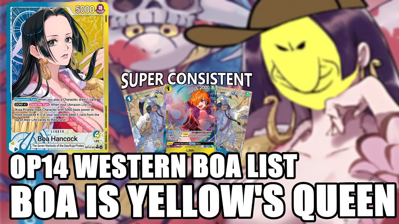 OP14 Boa is Insane Even WITHOUT EB03 Cards (Western OP14 Deck list) | Road to Nationals