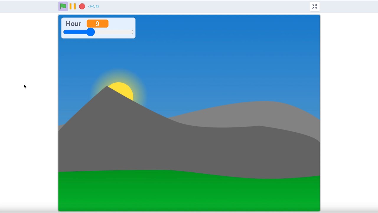 Как создать цикл день/ночь в Scratch | Учебное пособие по Scratch!