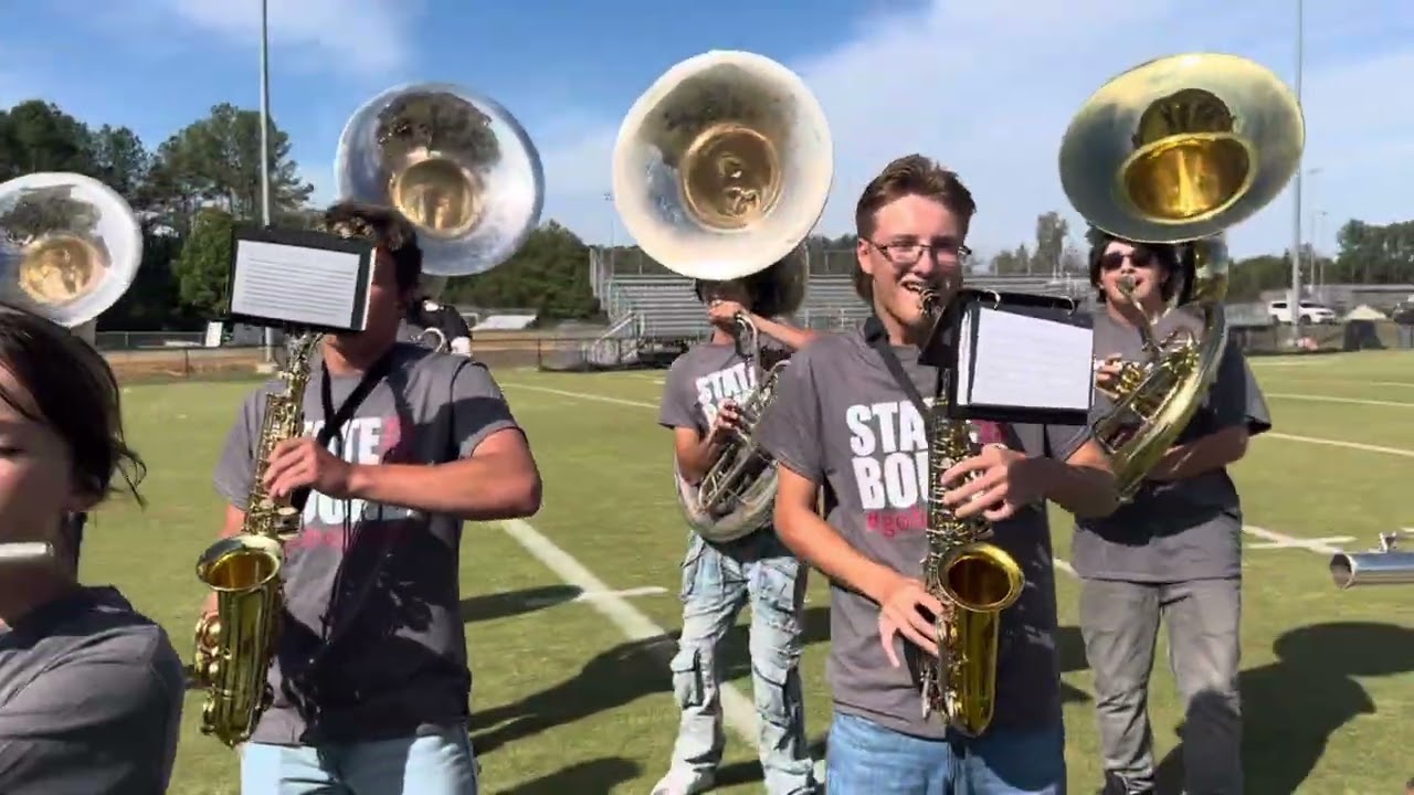 2025 Caledonia High School Band Hey Song Homecoming Pep Rally