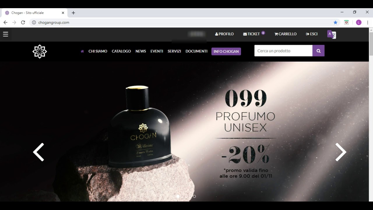 Chogan come registrarsi e acquistare il kit