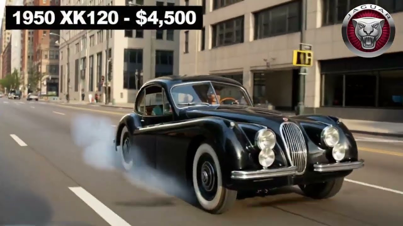 Jaguar Evolução 1935-2030 Dos carros antigos aos novos