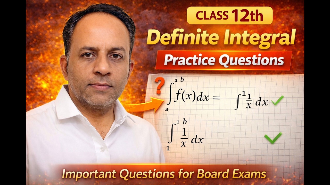 Definite Integral Class 12 | Important Questions | Full Concept + Tricks