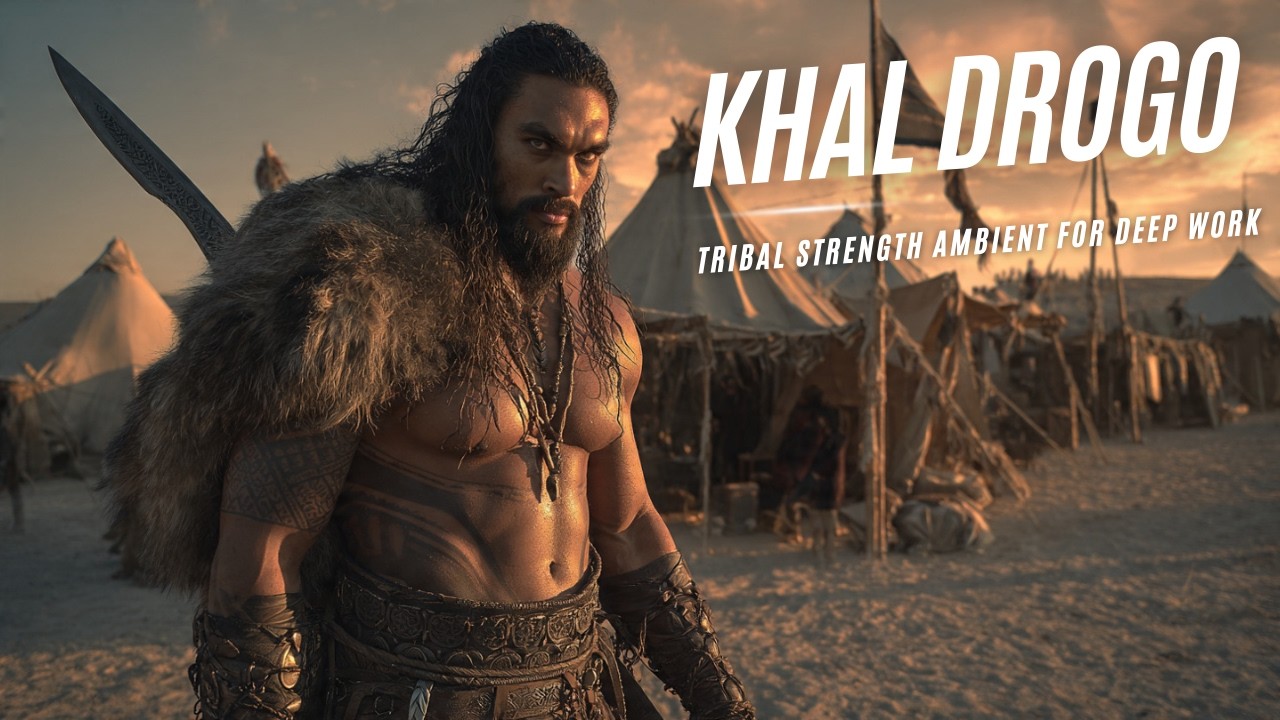 Khal Drogo Focus: Tribal Strength and Warrior Leadership | Game of Thrones Ambient
