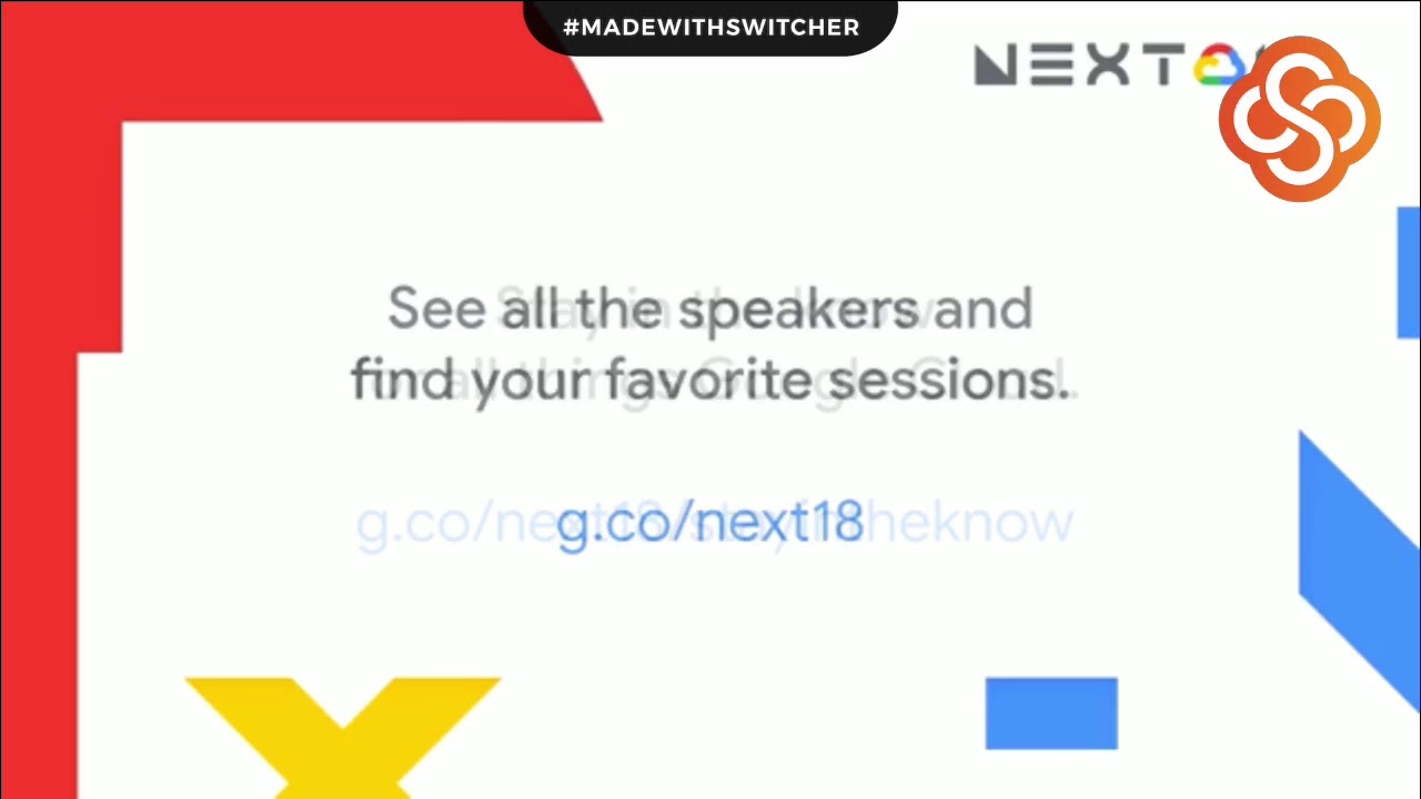 Google Cloud Next 18 Day 1 Livestream