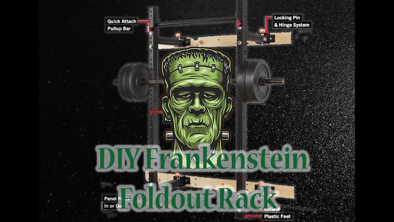 Rogue RML 3W Frankenstein DIY Fold Back Wall Mount Rack