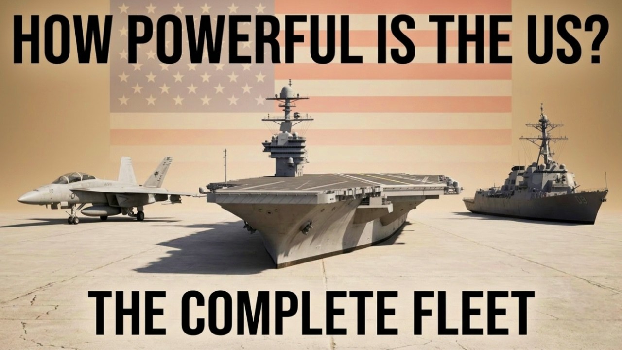 Can Anyone Stop The US Navy? | Complete US Naval Fleet