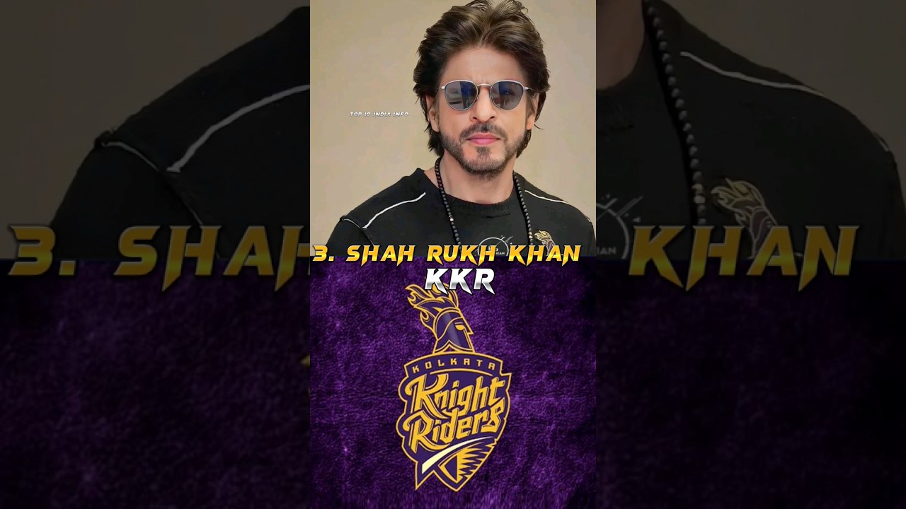 Top 10 Bollywood Actors Favourite IPL Team #shots @top10indiainfo