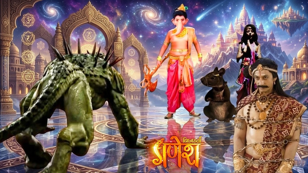 भयानक दानव से अपने भक्त जैन को बचाने आए गणपति बप्पा! | Vignaharta Ganesh | EP - 576