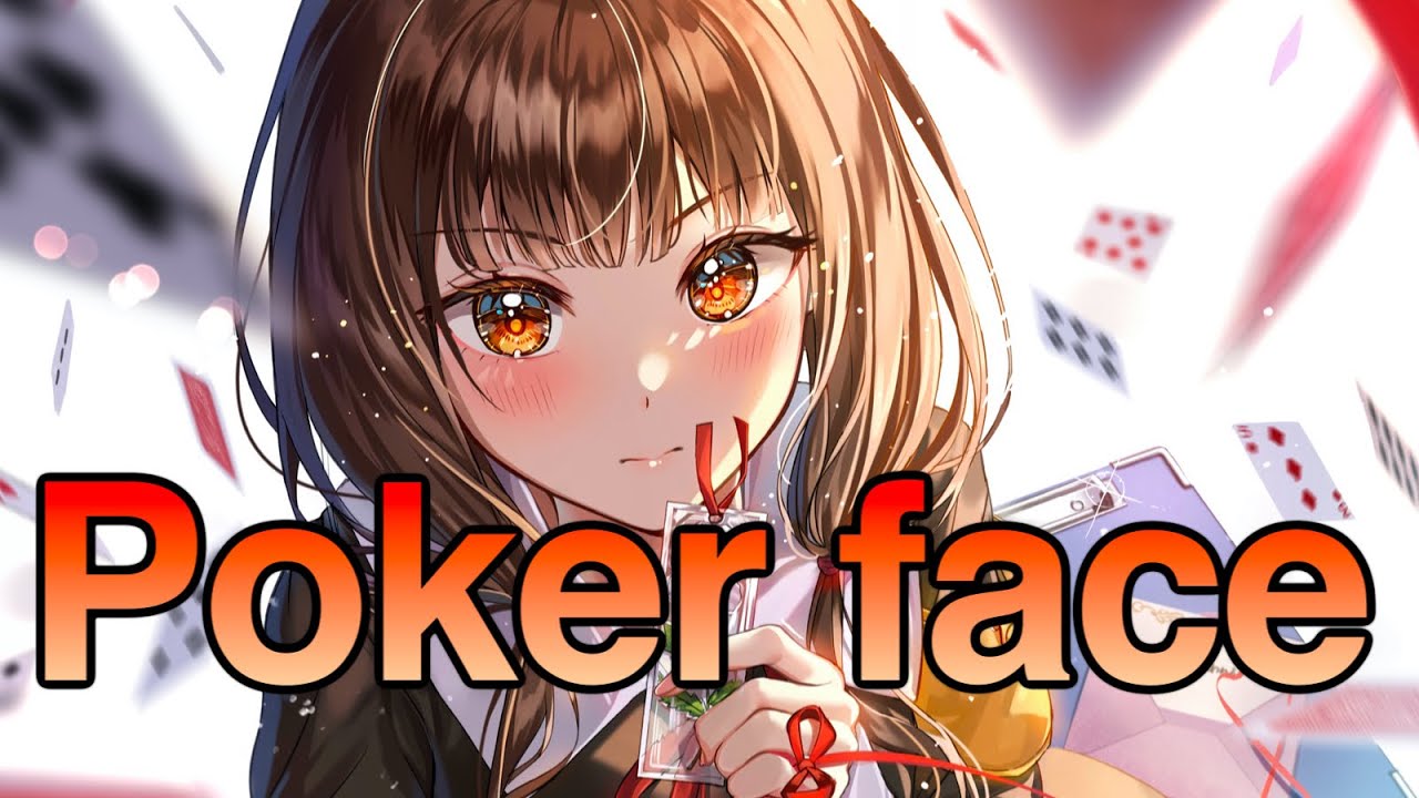 Nightcore - Poker face Lyrics【Switching vocals】//Lady Gaga