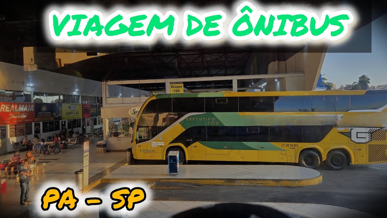 Viagem de Ônibus  Pará- Goiânia- São Paulo 