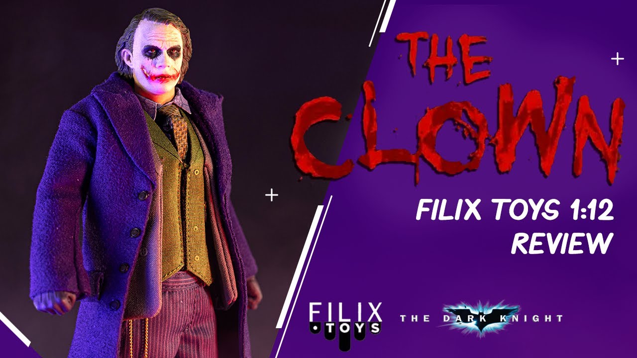 FILIX TOYS: THE CLOWN | Heath Ledger Joker | The Dark Knight | Review en español