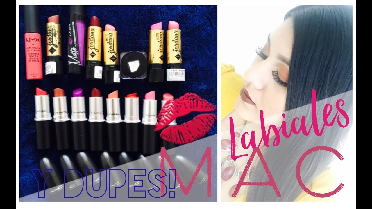 Mis LABIALES MAC y DUPES ECONOMICOS/Vanessa Suárez ♥