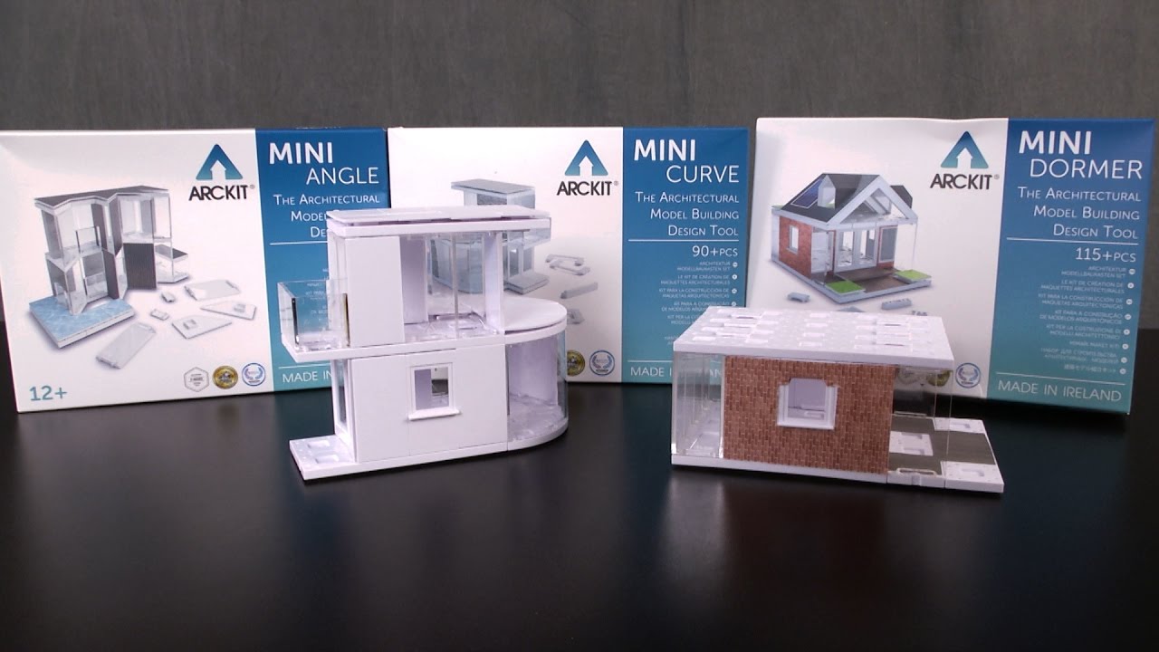 Arckit Mini Curve, Mini Dormer & Mini Angle from Arckit