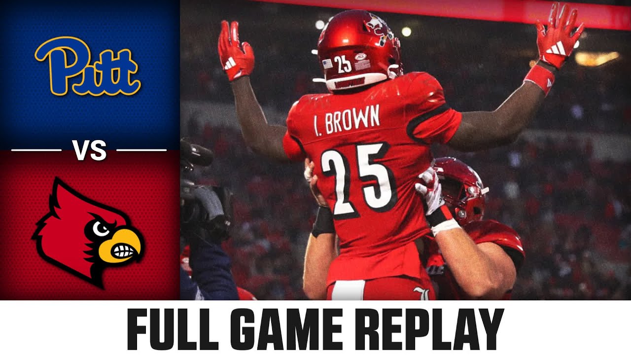 Pitt vs. Louisville Full Game Replay | 2024 ACC Football
