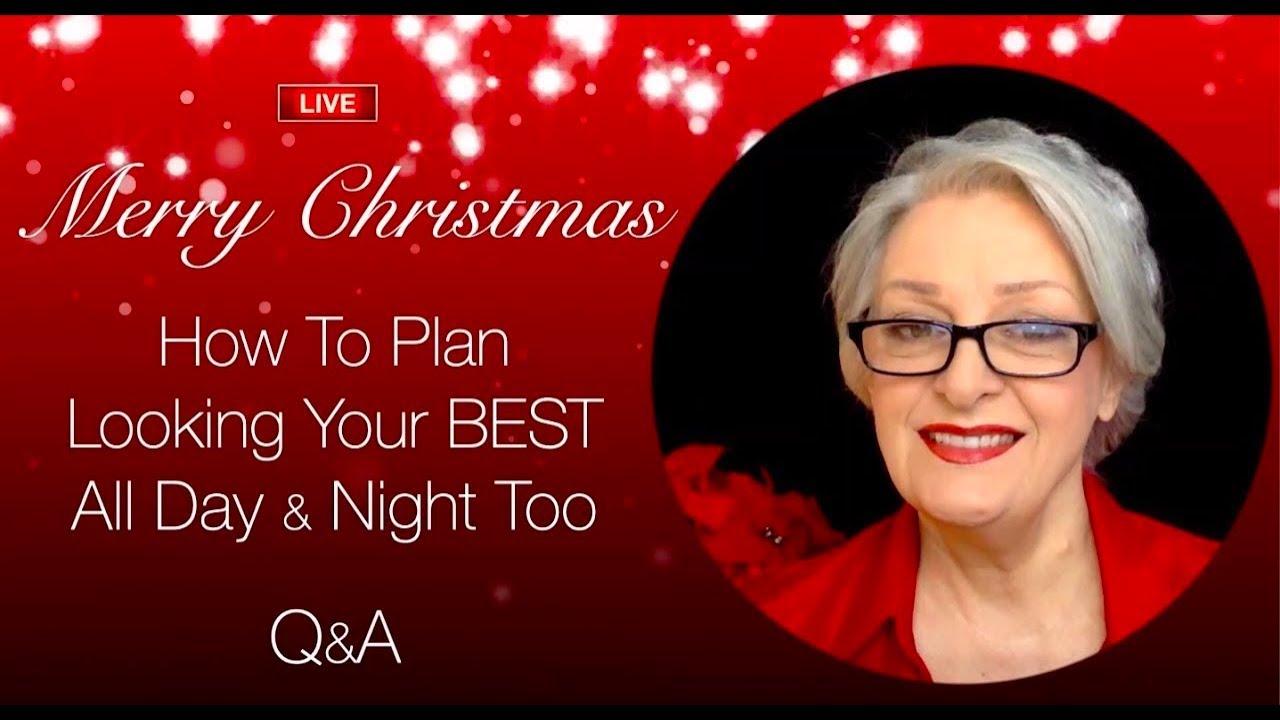 LIVE- How to Plan Looking Your Best Makeup & Hair All Day & Night + Q&A