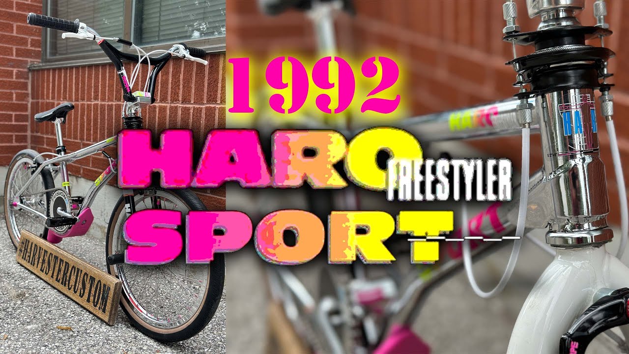 1992 HARO SPORT CUSTOM OLD SCHOOL BUILD @@harvesterbmx