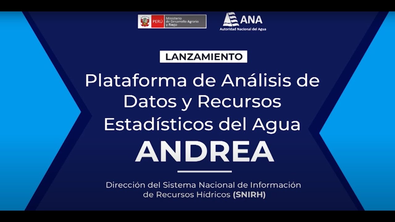 Lanzamiento de la plataforma interactiva ANDREA