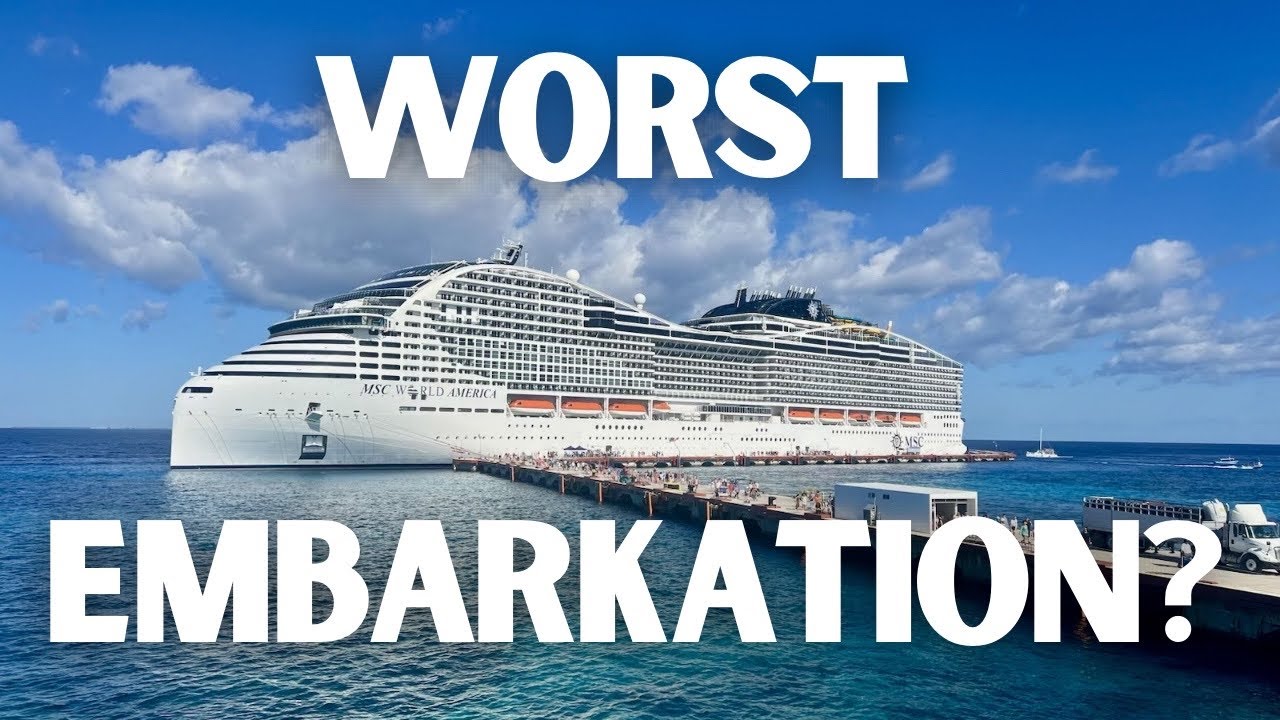 MSC World America Top Cruising Embarkation