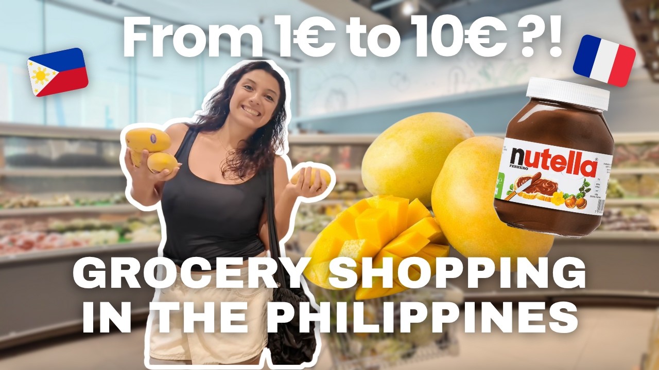 SOSYAL GROCERY in Manila: ₱6 to ₱600?! 🇵🇭😳 What I Found Will Shock You - Fil-French Girl Reacts!