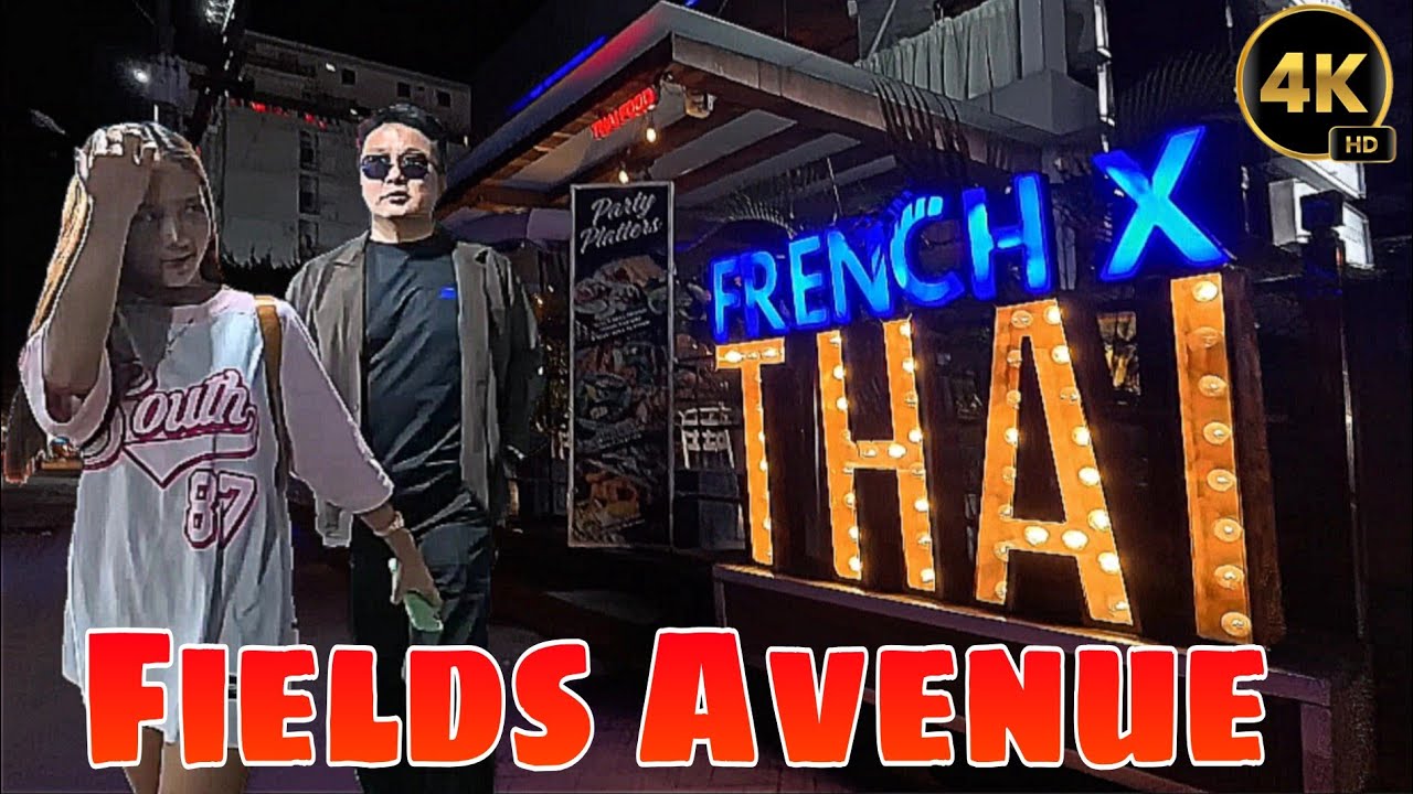 Walking Through Fields Avenue at Night… This Street Never Sleeps! | Pampanga Tour